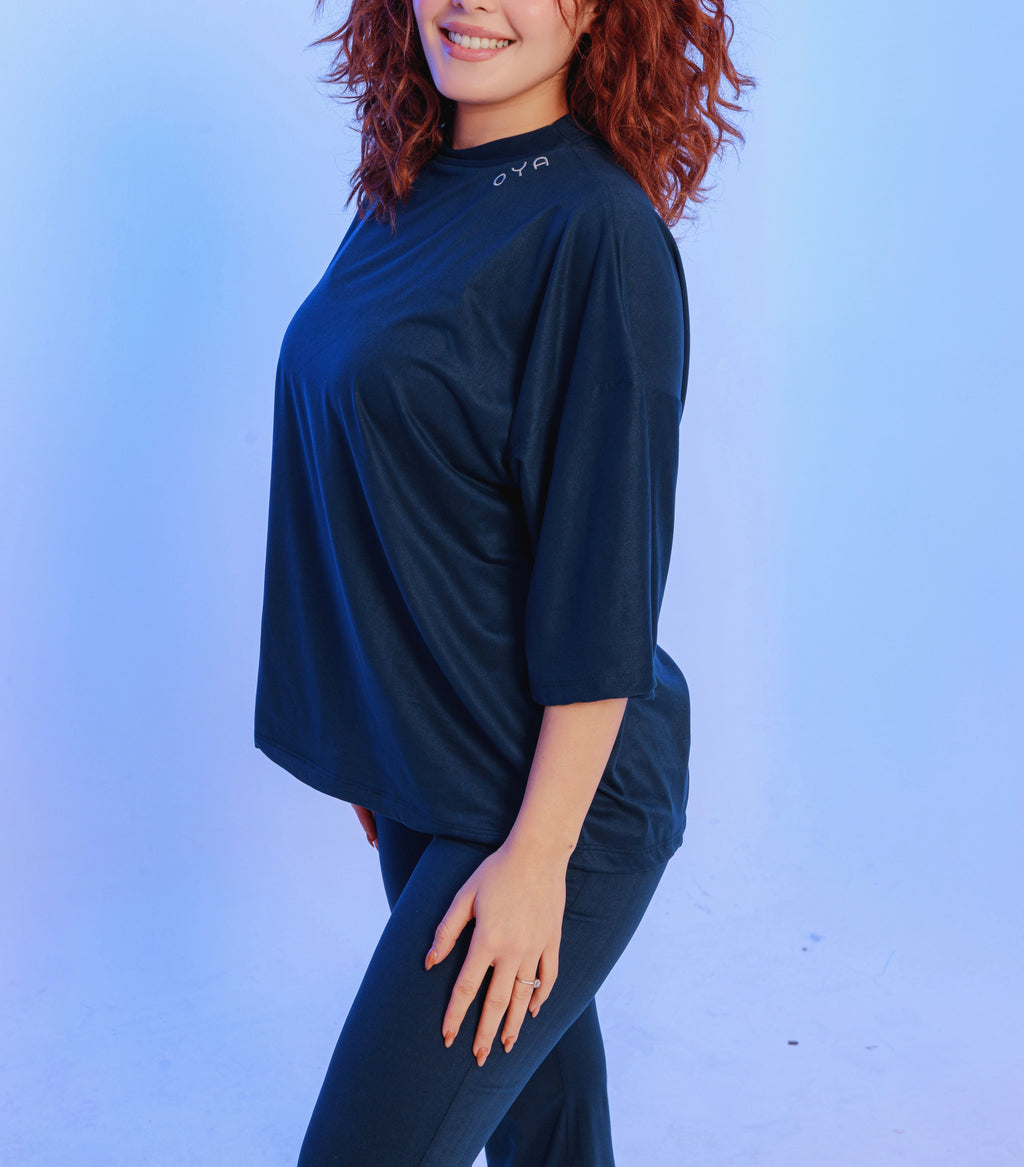 Ensemble essentiel Aura en coton noir