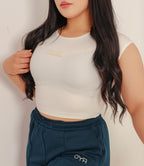 Aura Purple Crop Top